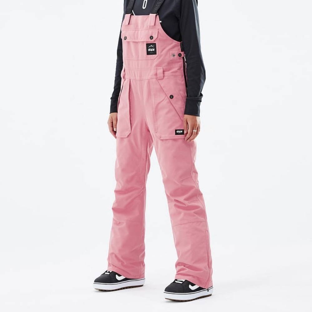 Pink snowboard bib Small